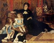 Pierre-Auguste Renoir Madame Charpenting and Children Germany oil painting artist